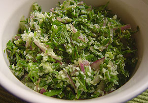Gotu Kola Sambola (Salad)