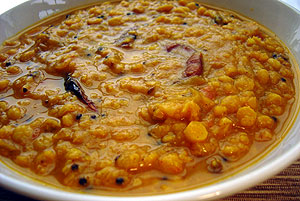 Split Chickpea curry